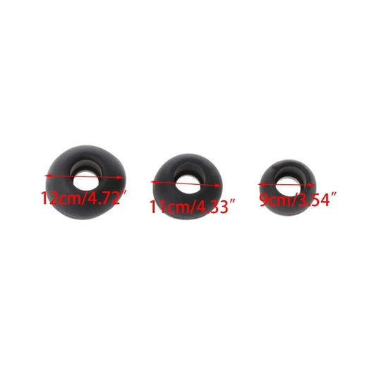 Almohadillas de Silicona Transparente para Auriculares In‑Ear